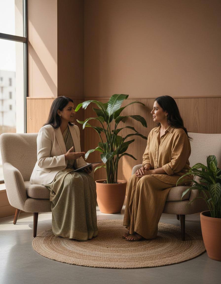 Doctor consultation for PCOS