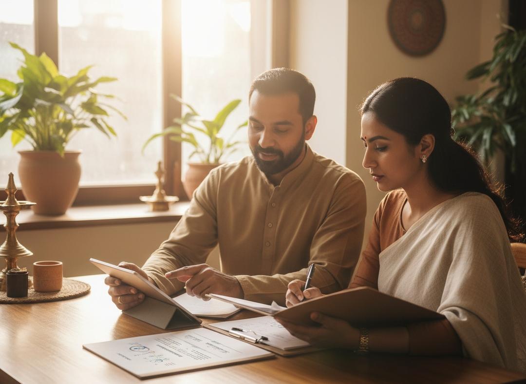 Ayurvedic consultation session